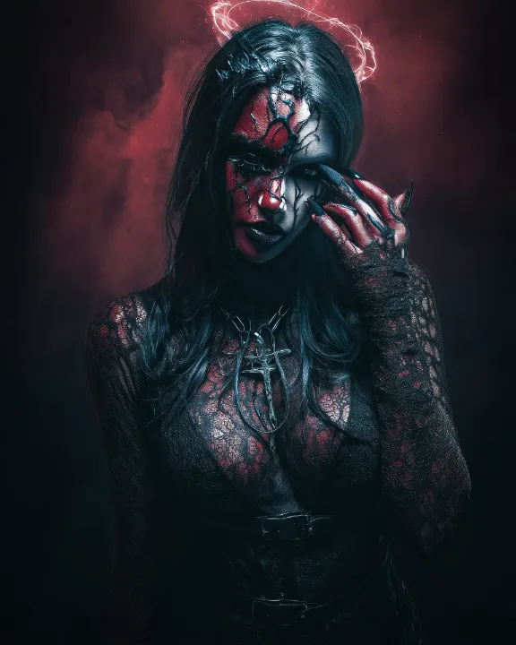 Dark digital artwork from the STRVNGR gallery.