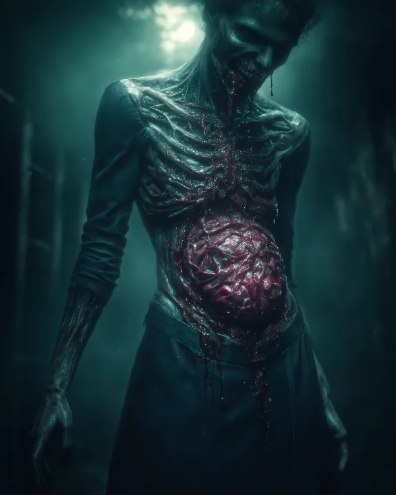 Dark digital artwork from the STRVNGR gallery.