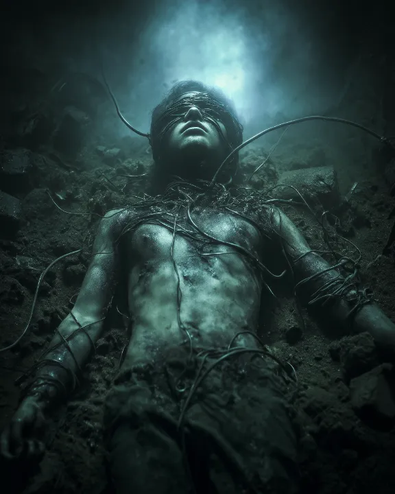 Dark digital artwork from the STRVNGR gallery.