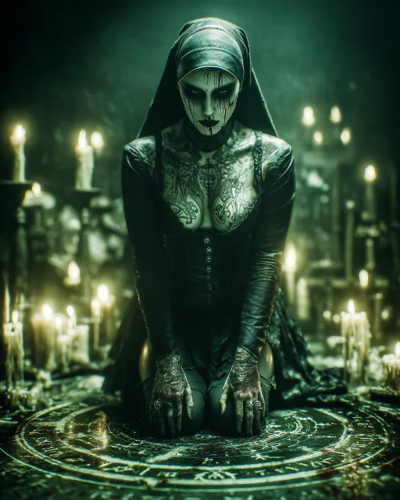 Dark digital artwork from the STRVNGR gallery.