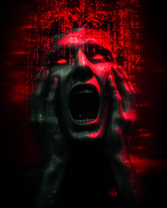 Dark digital artwork from the STRVNGR gallery.