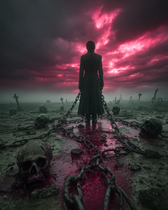 Dark digital artwork from the STRVNGR gallery.