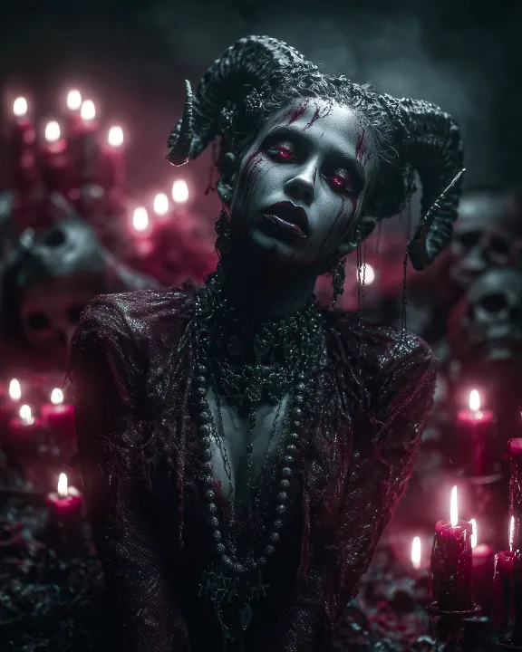 Dark digital artwork from the STRVNGR gallery.